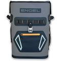 ENGEL 25 Qt Insulated Backpack Cooler BP25 - 24 Cans Dark Gray/Orange