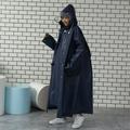 Oneshit Sports On Clearance Long Transparent Men Women Hooded Jacket Rainproof Raincoat Rain Coat