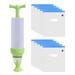 10 Pcs Aspirator 3d Printers Filament Dryer Toilet Seat Riser Shirt Ruler Vacuum Compression Bag Plastic