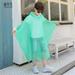 Children Boy Girl Rainwear Waterproof Hooded Rain Coat Outwear Poncho Raincoat Cover Up for Kids 100 to 160cm Height