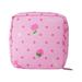 SDJMa Sanitary Napkin Storage Bag Menstrual Pad Bag Portable Nylon Oxford Cloth Menstrual Cup Pouch with Zipper for Teen Girls Women Ladies (G)