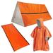 suyin 3-In-1 Outdoor Thermal Rain Coat Sleeping Bag Tent Set Outdoor Survival Gear