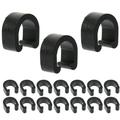 50pcs Cable Clamp Shifter Tube Guide Derailleur Cable Clip Guide Clamp Brake Cable Accessory