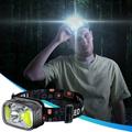 Oneshit Headlamp Summer Clearance Highlighted Led Lamp Outdoor Camping Red Rechargeable Smart Sensing Lamp Headworn Fishing Lamp