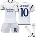 XNB 2023-2024 Real Madrid Home Shirt #10 Modric Sportswear Soccer Activewear Set