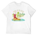 Mens T Shirt Take Me To Your Lido | Cute Cruising Fans Funny Summer Gift Raglan Baseball Tee White 2X-Large