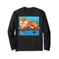 Schlafender Tiger Nickerchen Bengal Tiger Rest Nickerchen Tiger Rest Langarmshirt