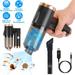 Mini Car Vaccum iMounTEK 9000PA Cordless Car Handheld Vacuum Cleaner 120W Powerful Suction Vacuum USB Rechargeable