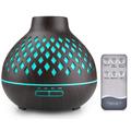 Aroma diffuser 400ml humidifier Ultrasonic fragrance lamp Atomization Electric diffuser with 7 colors LED Essential oils Humidifier for home yoga office SPA bedroom