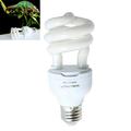 13W UVA UVB 5.0/10.0 Reptile Lights Energy Saving Reptile Heat Lamp UVB Bulb Spiral Compact Bulb Fit for Rainforest Type Reptile/Snake/Lizard/Insect/Turtle/Tortoise