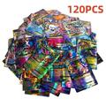 120 Assorted Deck Box Set TCG Cards Set (100 Custom Cards + 20 Vstar Cards) - Great Gift for Kids Collectors Party Card Games