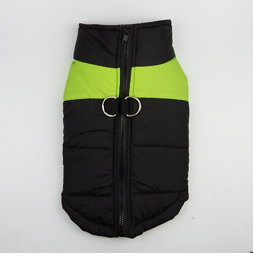 Hundekleidung für kleine Hunde Winterwelpe Haustier Hundekleidung wasserdichte mittelgroße Hundemanteljacke (l, orange) Image