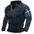 Herren Unisex Sweatshirt Pullover Zur Seite fahren Rote Blau Braun Dunkelgray Leicht Blau Stehkragen Grafik-Drucke Kreuz Zip Bedruckt Casual Täglich Sport 3D-Druck Strassenmode Designer Brautkleider