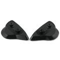 ZSWAL Black Motorcyle Mirror Block Offs Base Plate Caps Rearview Mirror Block Off Plates Mirror Cover Caps for Yamaha YZF-R6 2017 YZF-R6 2018 YZF-R6 2019 YZF-R6 2020