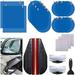 20 Pcs Waterproof Car Mirror Film Set 12 Pcs Waterproof Mirror Film for Car 2 Pcs Car Side Mirror Rain Guard 2 Pcs Blind Spot Mirrors 4 Pcs Scraper and Cleaning Cloth for Most Car Truck Suv