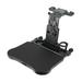 Adjustable Car Seat Travel Table Multifunctional Foldable Car Back Seat Food Tray Car Table with Phone Holder for Working Writing Eating Black