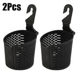 SUKIY 2Pcs Universal Car Auto Truck Cup Holder Seat Back Drink Bottle Door Mount Stand