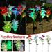 Home Decor Gnobogi Solar Outdoor Lights Garden Decoration Upgraded Solar LED Flower Lights With Larger Flower Lights 7pcs Outdoor Color Changing Solar Lights Clearance