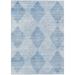 Addison Rugs Chantille ACN539 Blue 8 x 10 Indoor Outdoor Area Rug Easy Clean Machine Washable Non Shedding Bedroom Living Room Dining Room Kitchen Patio Rug