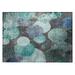 Addison Rugs Chantille ACN556 Teal 1 8 x 2 6 Indoor Outdoor Scatter Rug Easy Clean Machine Washable Non Shedding Entryway Bedroom Living Room Dining Room Kitchen Patio Rug