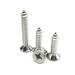 (5pcs) 316 Stainless Steel Self-Tapping Countersunk Screws M5x12mm (length does not include header).