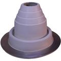 Flashers #2 White EPDM Flexible Roof Jack Pipe Boot Metal Roofing Pipe Flashing (Pipe OD 1-3/4 to 3-1/4 )