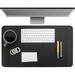 Mr. Pen- Desk Mat Dual-Sided 23.6 x 13.7 Leather Desk Pad Desk Mouse Pad