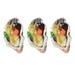 3pcs Artificial Shellfish Seafood Oysters Model Restaurant Cabinet Display Props