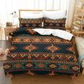Home Bedclothes Bohemian Duvet Cover Pillowcase Teen Adult High Quality Bedding Cover Set California King (98 x104 )