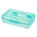 EQWLJWE Plastic Pencil Box Clear Large Capacity Utility Pencil Storage Case with Snap-tight Lid Design School Supplies Storage Organizer Box for Office Business Trip 8.1 L x 4.8 W x 2.3 H