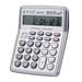 Irfora Office Business Supplies Musical Desktop Calculator 12 Digit Display Piano Play Alarm Clock