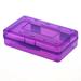 EQWLJWE Plastic Pencil Box Clear Large Capacity Utility Pencil Storage Case with Snap-tight Lid Design School Supplies Storage Organizer Box for Office Business Trip 8.1 L x 4.8 W x 2.3 H