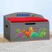 NLIBOOMLife Personalized Creative Wonders Toy Box (Unicorns & Rainbows White)