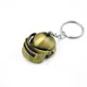 Herren Spiel Vintage Gold Farbe PUBG Keychain Männer Anime Jedi Helm Schlüssel Kette Auf Tasche Auto