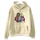 M-Monster High Mädchen Hoodies Frauen Casual Manga Grafik Sweatshirts Lange Hülse Ästhetische