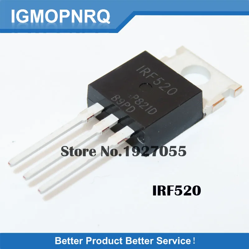 10PCS IRF520 IRF520N TO-220 N-Kanal MOSFET Neue original Image