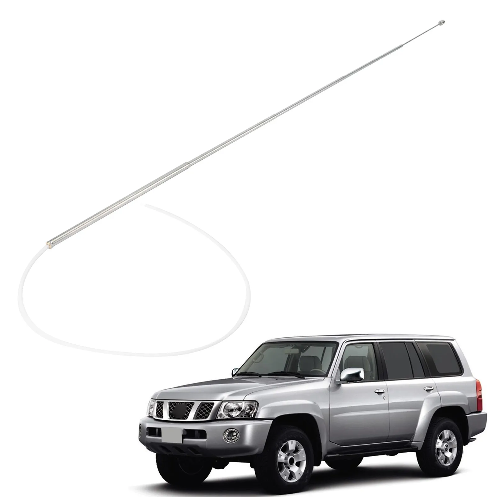 Artudatech Power Antenna Mast Passend für Nissan Patrol GU Y61 FYE 014012 Auto Auto Zubehör Teile