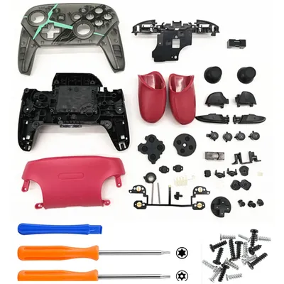 Für Nintendo Switch Pro Controller DIY Komplettset Shell Gehäuse Case Cover Kit mit Tasten Image