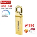 Original Lenovo 2TB 1TB USB-Flash-Laufwerk Metall Real Kapazität Memory Stick