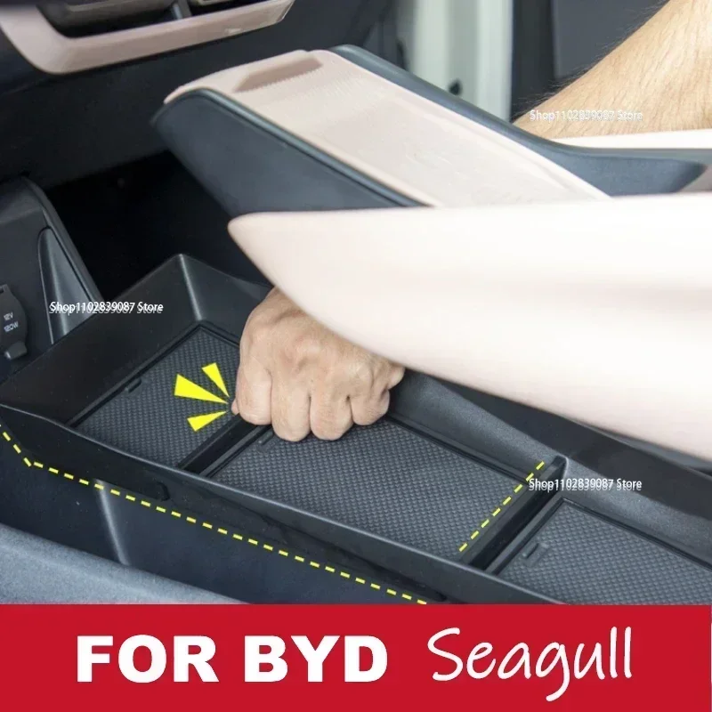 Für Byd Seagull Auto Lagerung Box Zentrale Steuerung Armlehne Box Spezielle Lagerung Innen Liefert Lagerung Magic Box Geändert Teile