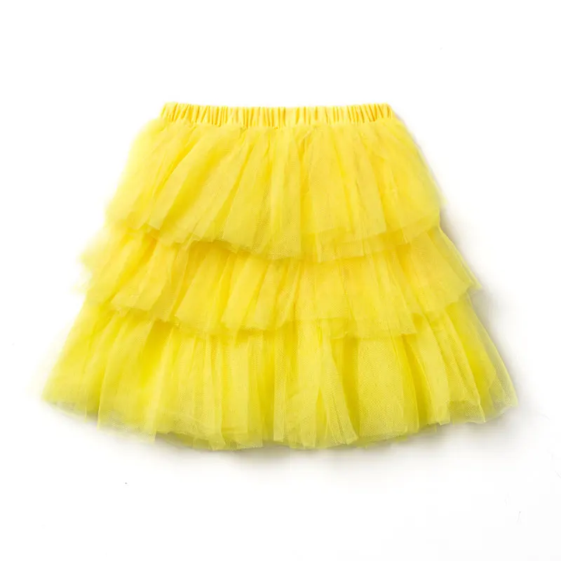 4-6 Jahre Baby Mädchen Tanzkleid Mädchen Röcke Solide Gaze Kinder Mini Casual Tutu Röcke Kinder Kleidung