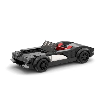 165 Stück Moc Speed Champion Oldtimer Stadt Sportwagen Modellbau steine Technologie Rennen kreative Image
