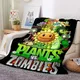 Elektronisches Spiel P-Pflanzen vs. Zombies bedruckte Decke Erwachsenen Schlafzimmer Decke Kinder