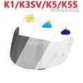 Photo chromes Visier für agv k5 k5s K5-S k3sv K3-SV k1 helm brille bildschirm schild windschutz