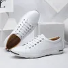 Turnschuhe, lässige Lederschuhe für Herren, 2025, neuer Trend, flache Schuhe, bequem, klassisch, solide Herrenschuhe, Übergröße 48, Herrenschuhe