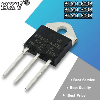 5 TEILE/LOS BTA41-600B BTA41600B BTA41-600B Triacs 40 Amp 600 700 800 Volt TO-3P BTA41-700B BTA41-800B BTA41700B BTA41800B Image