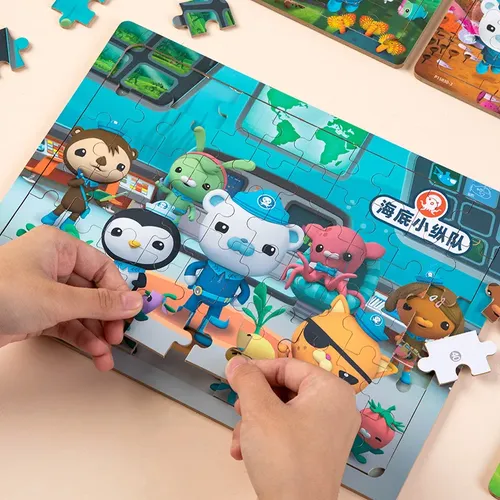 Oktonauten Puzzle für Kinder Anime Octopod Action figuren Kleinkind intellektuelle Lernspiel zeug