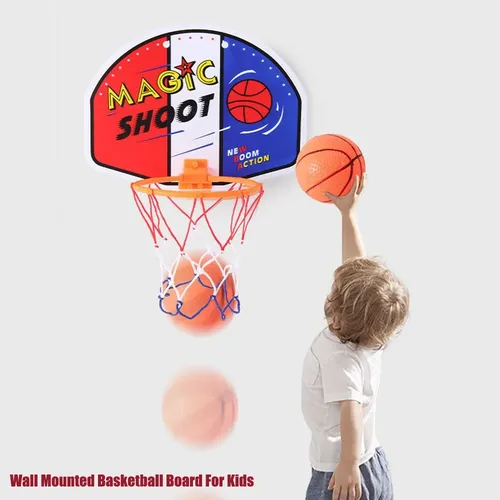 Mini Wand Basketball Board für Familie Kinder Spielzeug Set Basketball korb Spielzeug Indoor-Spiel
