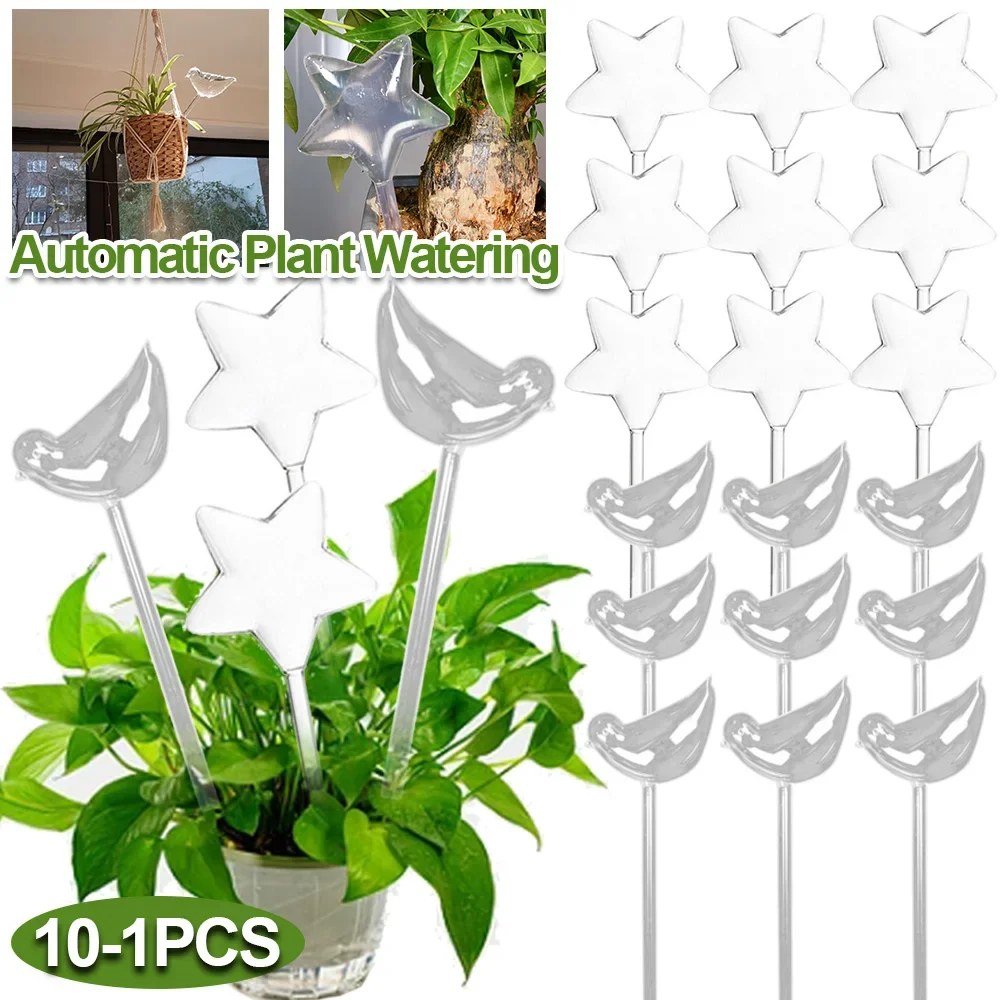 Automatische Tropf bewässerung automatische Tropfer Vogel form Blumentopf Tränke für Pflanzen Blumen wasser flaschen tropfen Hausgarten Werkzeuge Image