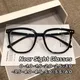 Anti-Blaulicht-Brille für Frauen übergroße Myopie-Brille Vintage Unisex-Brille mit unregelmäßigem